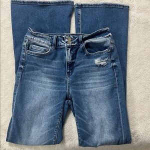 Classic Blue Women's Flare Jeans